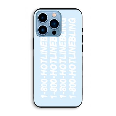 Hotline bling blue: iPhone 13 Pro Biologisch afbreekbaar hoesje