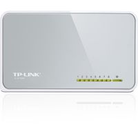 TP-Link TL-SF1008D Unmanaged Fast Ethernet (10/100) Wit - thumbnail