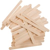 Creativ Company Ijslollystokjes, l: 11,4 cm, b: 10 mm, ca. 745 stuk, naturel, 1000 gr/ 1 doos