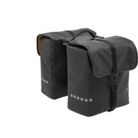 Dubbele Fietstas Odense black Racktime 39L