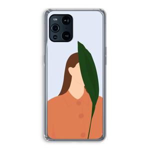 Leaf: Oppo Find X3 Transparant Hoesje