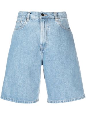 Carhartt WIP short en jean Brandon - Bleu
