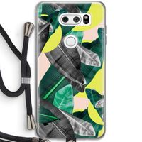 Fantasie jungle: LG V30 Transparant Hoesje met koord