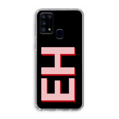 Monogram: Samsung Galaxy M31 Transparant Hoesje