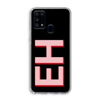 Monogram: Samsung Galaxy M31 Transparant Hoesje