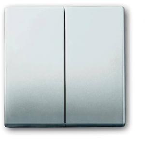 Busch-Jaeger 2CKA001751A2962 Serietoets Afdekking RVS 1 stuk(s)