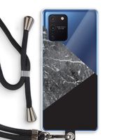 Combinatie marmer: Samsung Galaxy Note 10 Lite Transparant Hoesje met koord
