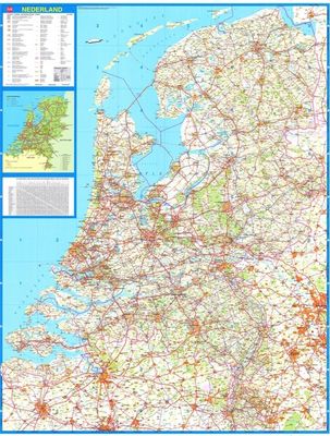Magneetbord Nederland Basic 100 x 130 cm | Falk