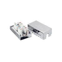 Equip 135620 Cat.6 Shielded Junction Box, ABS synthetics, 62 g, 34.9 mm, 23.9 mm, 62.8 mm