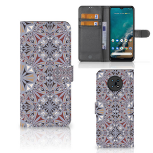 Nokia G50 Bookcase Flower Tiles