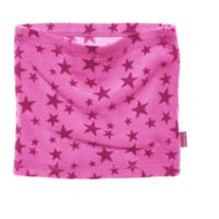 Playshoes fleece ronde sjaal sterren fuchsia Maat