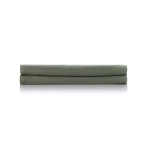 Zo home Satinado Laken Katoen Satijn - army green 160x290cm