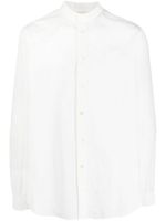 Forme D'expression chemise en coton à col officier - Blanc - thumbnail