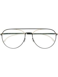 Mykita lunettes à monture aviateur - Blanc