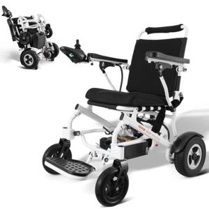 VEVOR opvouwbare elektrische rolstoel medische scooter 449,58 mm zitbreedte 20 km