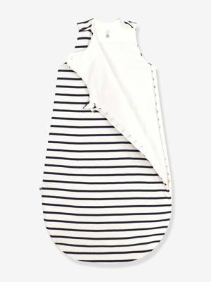 PETIT BATEAU katoenen trappelzak voor baby's marineblauw