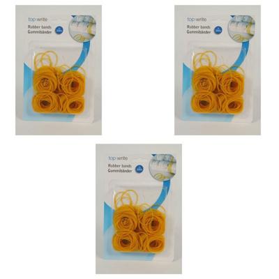 Elastiekjes - 600x stuks - rubber - kantoor elastiek