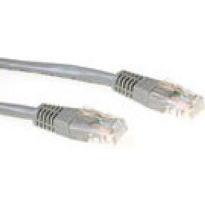 ACT Grijze 15 meter U/UTP CAT5E patchkabel met RJ45 connectoren