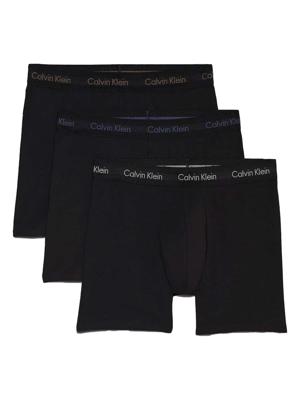 Calvin Klein - 3p Boxer Briefs - Cotton Stretch - Q57, Maat:S