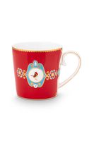 Pip Studio Love Birds Mok Groot Rood