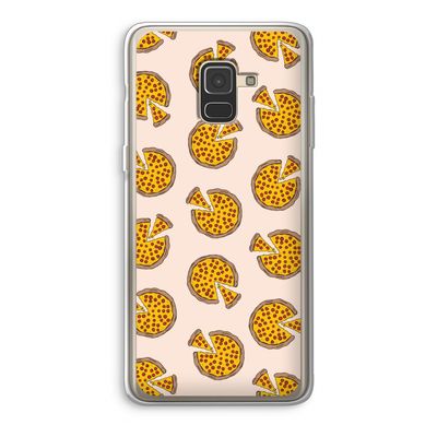 You Had Me At Pizza: Samsung Galaxy A8 (2018) Transparant Hoesje