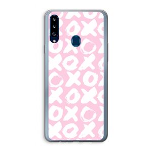 XOXO: Samsung Galaxy A20s Transparant Hoesje