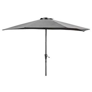 Balkonparasol Avignon - grijs - Ø140 cm - Leen Bakker