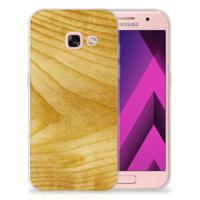 Samsung Galaxy A3 2017 | Bumper Hoesje | Licht Hout