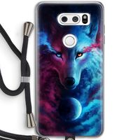 Where Light And Dark Meet: LG V30 Transparant Hoesje met koord