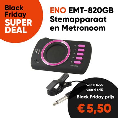 ENO Music EMT-820GB Stemapparaat en Metronoom (Incl. Contactmicrofoon)