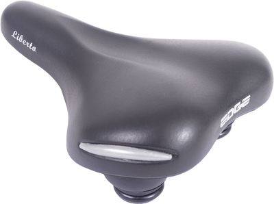 Edge fietszadel liberto zwart (werkplaatsverpakking)
