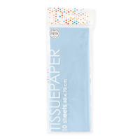 Globos Tissuepapier 10 vellen baby blauw, 50x70cm