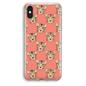 Tijger: iPhone XS Max Transparant Hoesje