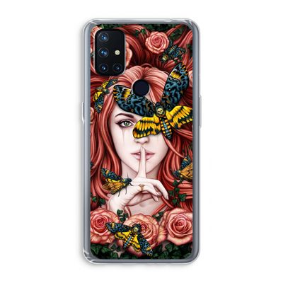 Lady Moth: OnePlus Nord N10 5G Transparant Hoesje