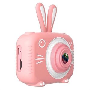 Animal Shape Kids 20MP Digitale Camera X5 (Geopende verpakking - Bevredigend) - Konijn / Roze