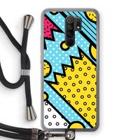 Pop Art #1: Xiaomi Redmi 9 Transparant Hoesje met koord