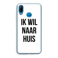 Ik wil naar huis: Huawei P20 Lite Transparant Hoesje