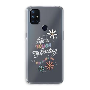 Tough Life: OnePlus Nord N10 5G Transparant Hoesje