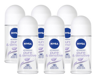 Nivea Pure & Sensitive Roll-on Voordeelverpakking - thumbnail