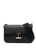 TOM FORD mini sac cabas en cuir à fini grainé - Noir