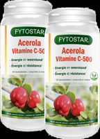 Fytostar Acerola C-500 Vitamine C Kauwtabletten - Duoverpakking Fytostar Acerola C-500 Vitamine C Kauwtabletten - Duoverpakking