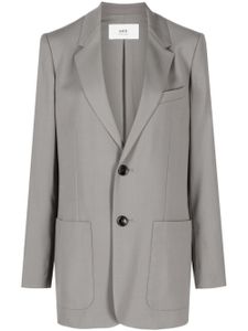 AMI Paris tonal-stitching single-breasted blazer - Gris