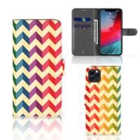 Apple iPhone 11 Pro Max | Telefoon Hoesje | Zigzag Multi Color