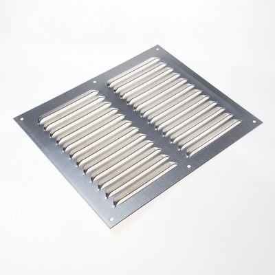 Schoepenrooster 30x25 alu