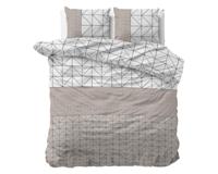 Sleeptime Flanel Gino Taupe 200 x 200/220 cm
