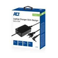 ACT AC2055 compacte laptoplader voor laptops tot 15,6" 65W - thumbnail