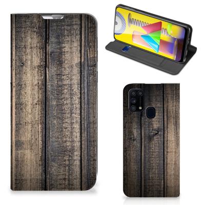 Samsung Galaxy M31 Book | Wallet Case | Steigerhout