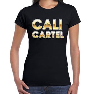 Drugscartel Cali Cartel verkleed t-shirt zwart voor dames