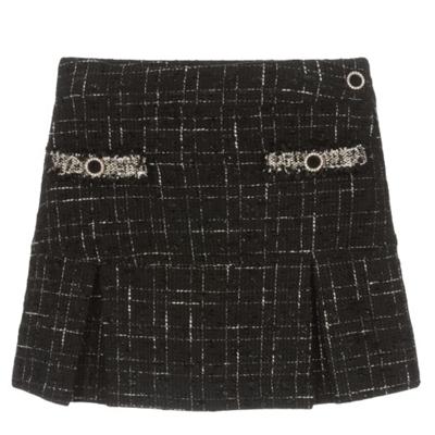 Patachou zwart tweed rokje