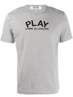 Comme Des Garçons Play t-shirt à logo - Gris - thumbnail